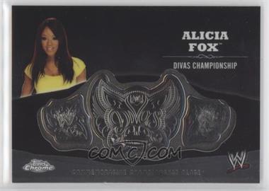 2014 Topps Chrome WWE - Commemorative Plate #_ALFO - Alicia Fox
