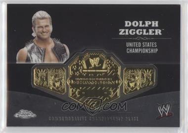 2014 Topps Chrome WWE - Commemorative Plate #_DOZI - Dolph Ziggler
