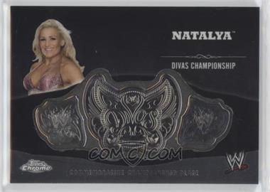 2014 Topps Chrome WWE - Commemorative Plate #_NATA - Natalya