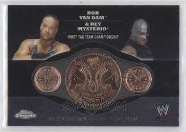 2014 Topps Chrome WWE - Commemorative Plate #_RVRM - Rob Van Dam, Rey Mysterio