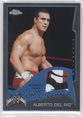 2014 Topps Chrome WWE - Swatch Relics #_ALDE - Alberto Del Rio