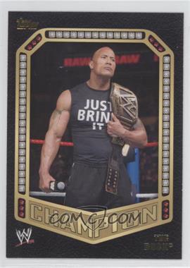 2014 Topps WWE - Champion #12 - The Rock