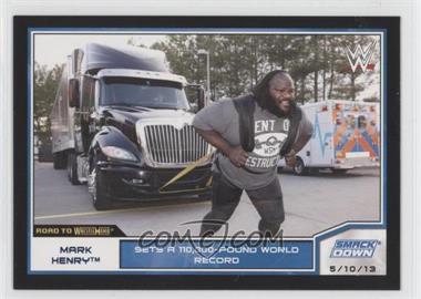 2014 Topps WWE Road to Wrestlemania - [Base] - Blue #8 - Mark Henry