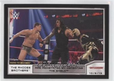 2014 Topps WWE Road to Wrestlemania - [Base] #47 - The Rhodes Brothers, The Shield