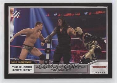 2014 Topps WWE Road to Wrestlemania - [Base] #47 - The Rhodes Brothers, The Shield