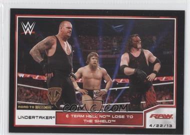 2014 Topps WWE Road to Wrestlemania - [Base] #5 - Undertaker, Team Hell No, The Shield