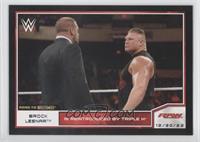 Brock Lesnar, Triple H