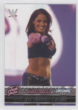 2014 Topps WWE Road to Wrestlemania - The Queen of Wrestlemania #7 - Trish Stratus Defeats Dolph Ziggler & LayCool with John Morrison & Snooki