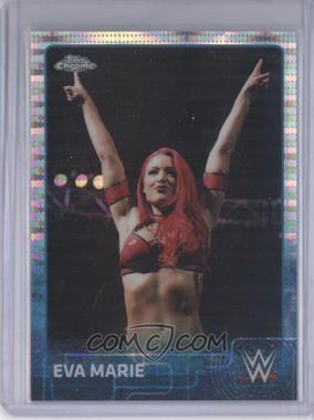 2015 Topps Chrome WWE - [Base] - Pulsar Refractor #28 - Eva Marie /75