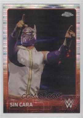 2015 Topps Chrome WWE - [Base] - Pulsar Refractor #65 - Sin Cara /75