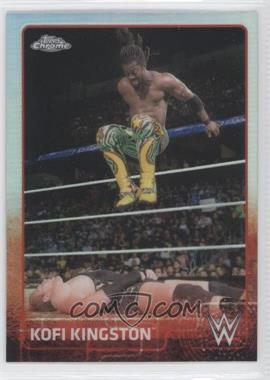 2015 Topps Chrome WWE - [Base] - Refractor #41 - Kofi Kingston