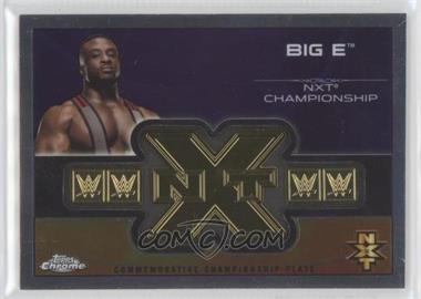 2015 Topps Chrome WWE - Commemorative Plate #_BIGE - Big E