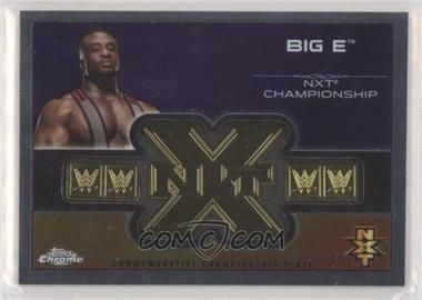 2015 Topps Chrome WWE - Commemorative Plate #_BIGE - Big E