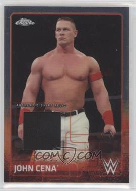 2015 Topps Chrome WWE - Swatch Relics #_JOCE - John Cena