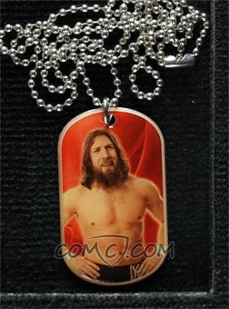 2015 Topps Dog Tags Ringside Relics WWE - Dog Tags #_DABR - Daniel Bryan