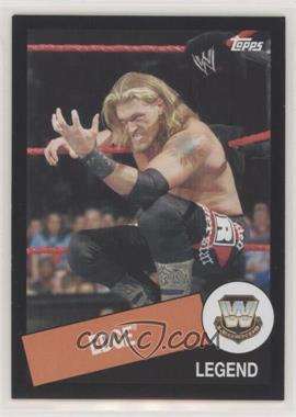 2015 Topps Heritage WWE - [Base] - Black #15 - Legend - Edge