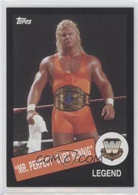 2015 Topps Heritage WWE - [Base] - Black #33 - Legend - "Mr. Perfect" Curt Hennig