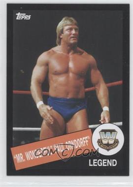 2015 Topps Heritage WWE - [Base] - Black #34 - Legend - "Mr. Wonderful" Paul Orndorff