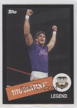 2015 Topps Heritage WWE - [Base] - Black #45 - Legend - Tito Santana