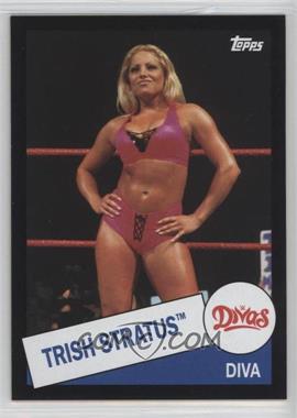 2015 Topps Heritage WWE - [Base] - Black #53 - Divas - Trish Stratus