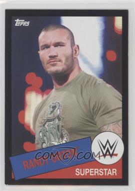 2015 Topps Heritage WWE - [Base] - Black #85 - Superstar - Randy Orton