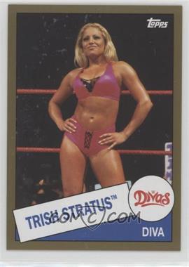 2015 Topps Heritage WWE - [Base] - Gold #53 - Divas - Trish Stratus /10