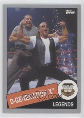 2015 Topps Heritage WWE - [Base] - Silver #11 - Legend - D-Generation X