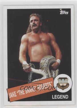 2015 Topps Heritage WWE - [Base] #25 - Legend - Jake "The Snake" Roberts