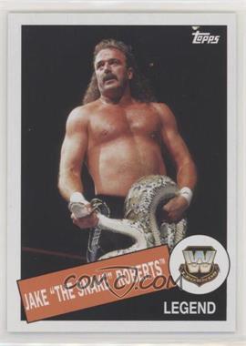 2015 Topps Heritage WWE - [Base] #25 - Legend - Jake "The Snake" Roberts