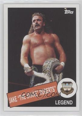 2015 Topps Heritage WWE - [Base] #25 - Legend - Jake "The Snake" Roberts