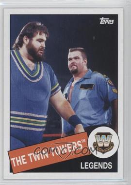 2015 Topps Heritage WWE - [Base] #46 - Legend - The Twin Towers