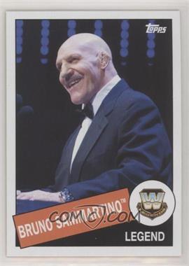 2015 Topps Heritage WWE - [Base] #8 - Legend - Bruno Sammartino