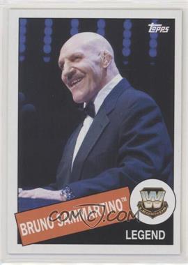 2015 Topps Heritage WWE - [Base] #8 - Legend - Bruno Sammartino