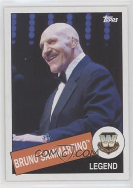 2015 Topps Heritage WWE - [Base] #8 - Legend - Bruno Sammartino