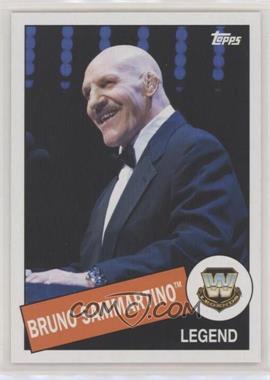 2015 Topps Heritage WWE - [Base] #8 - Legend - Bruno Sammartino