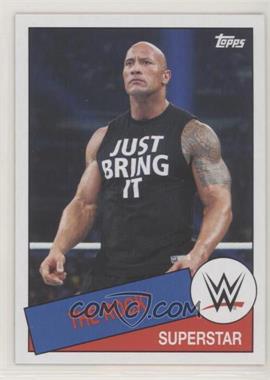 2015 Topps Heritage WWE - [Base] #86 - Superstar - The Rock