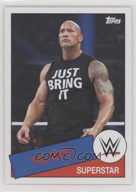 2015 Topps Heritage WWE - [Base] #86 - Superstar - The Rock