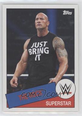 2015 Topps Heritage WWE - [Base] #86 - Superstar - The Rock