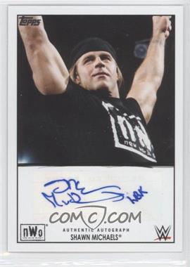 2015 Topps Heritage WWE - NWO Autographs #_SHMI - Shawn Michaels