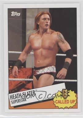 2015 Topps Heritage WWE - NXT Called Up #3 - Heath Slater