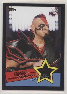 2015 Topps Heritage WWE - Swatch Relic - Black #KO - Konnor /50 [EX to NM]