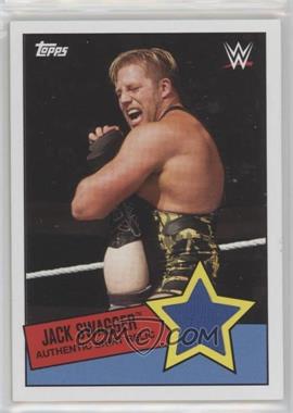 2015 Topps Heritage WWE - Swatch Relic #_JASW - Jack Swagger