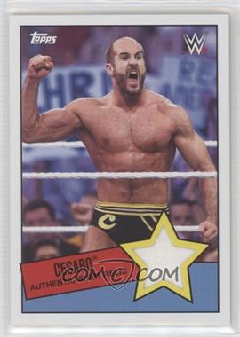 2015 Topps Heritage WWE - Swatch Relic #CE - Cesaro