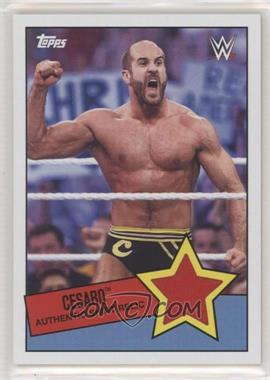 2015 Topps Heritage WWE - Swatch Relic #CE - Cesaro