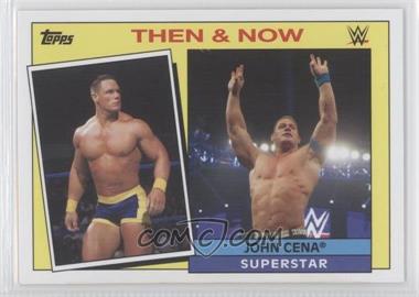 2015 Topps Heritage WWE - Then and Now #17 - John Cena