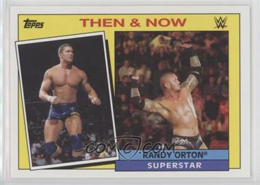 2015 Topps Heritage WWE - Then and Now #21 - Randy Orton