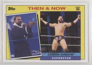 2015 Topps Heritage WWE - Then and Now #8 - Damien Sandow