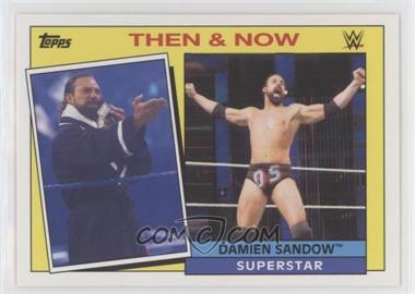 2015 Topps Heritage WWE - Then and Now #8 - Damien Sandow