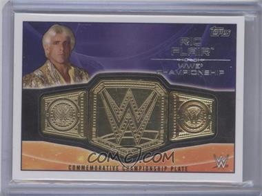 2015 Topps WWE - Commemorative Championship Plates #_RIFL - Ric Flair