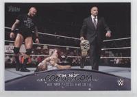 Triple H strips Daniel Bryan of the WWE Championship